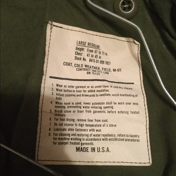 US Army field winter coat - Picture 5 of 5